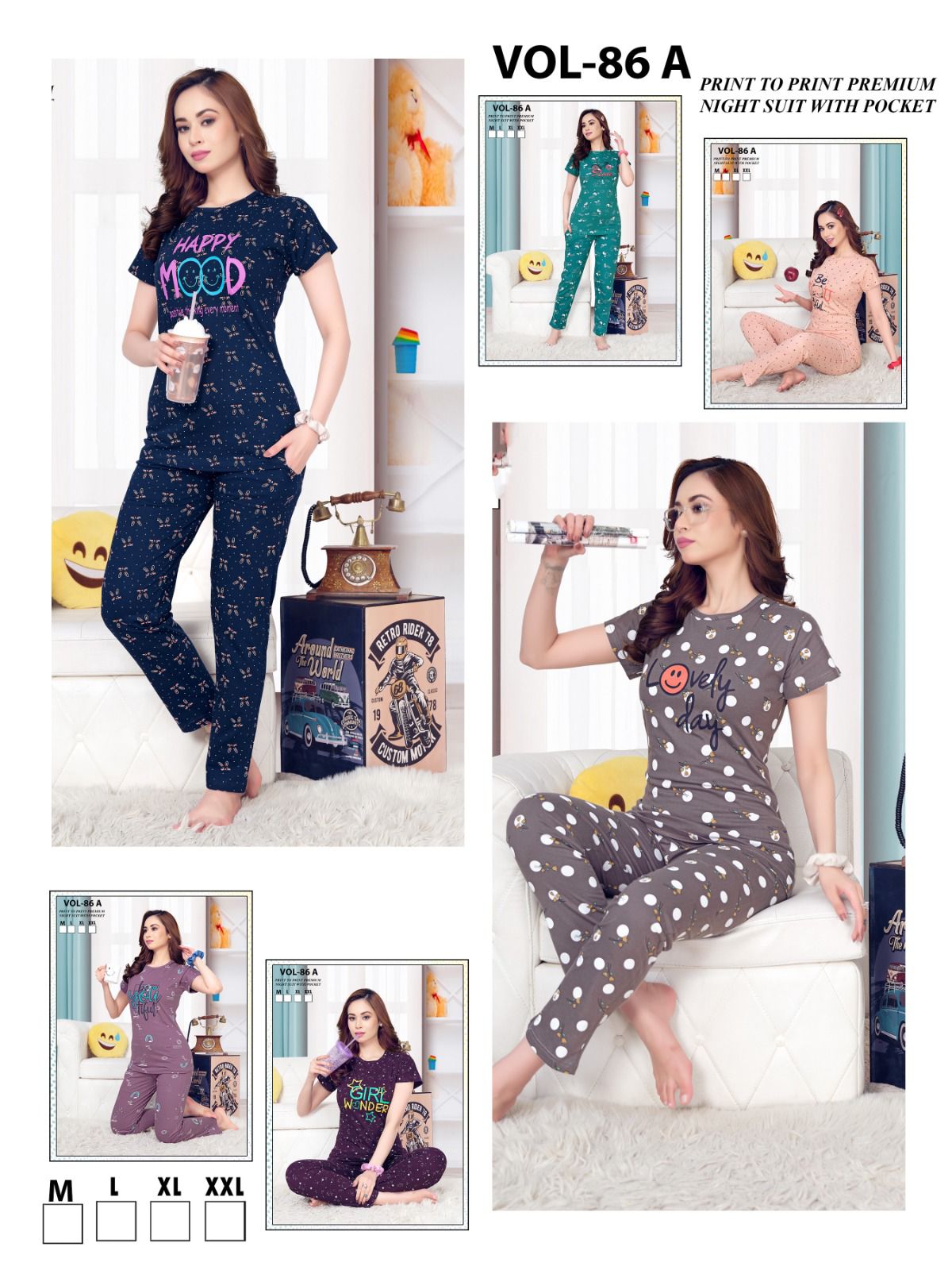 Summer Special Vol 86 A Printed Night Suits Catalog
